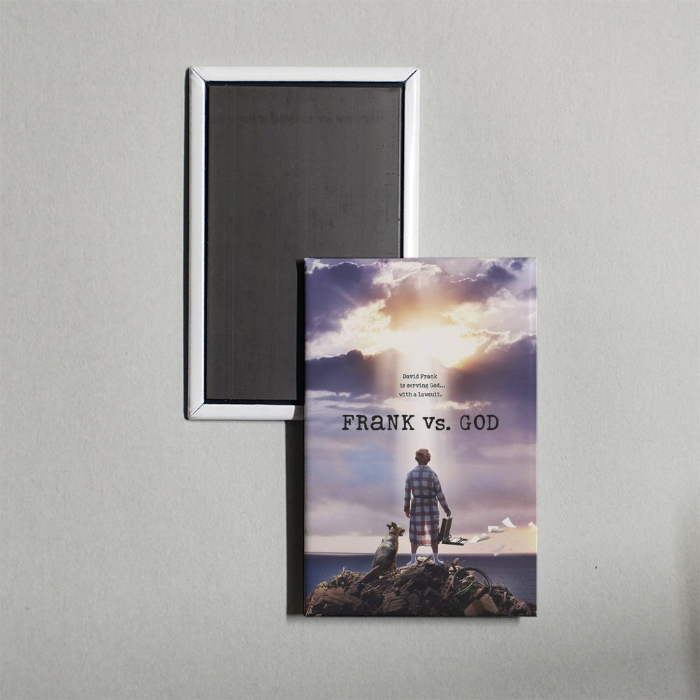 Frank vs. God Mini Movie Fridge Magnet