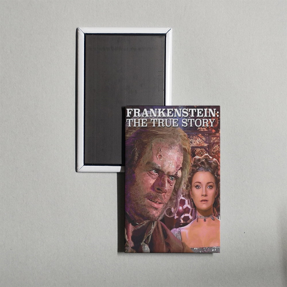 Frankenstein The True Story TV Show Fridge Magnet