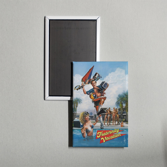 Fraternity Vacation Mini Movie Fridge Magnet