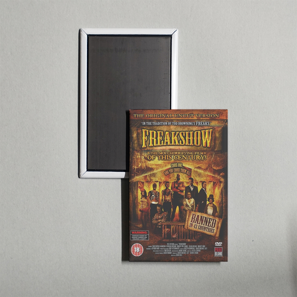 Freakshow Mini Movie Fridge Magnet