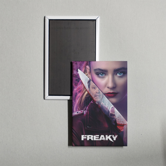 Freaky Mini Movie Fridge Magnet