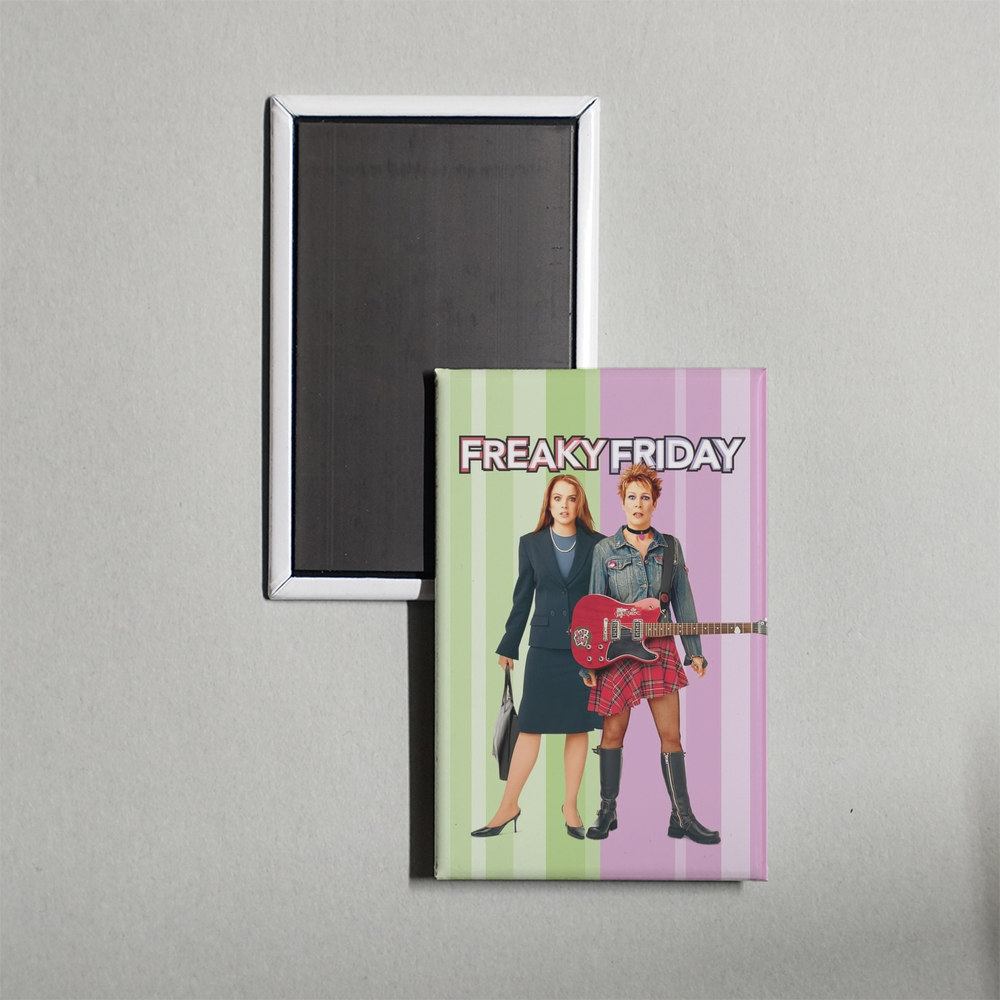 Freaky Friday Mini Movie Fridge Magnet