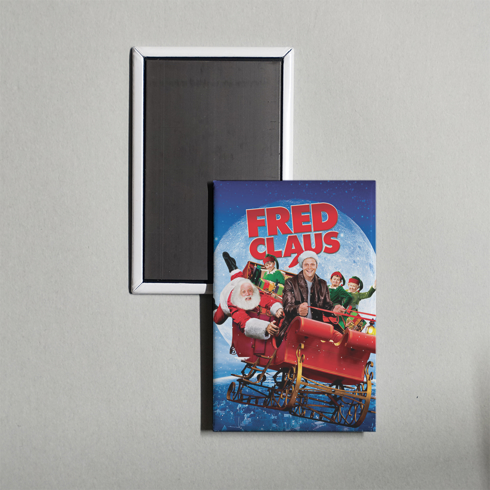 Fred Claus Mini Movie Fridge Magnet