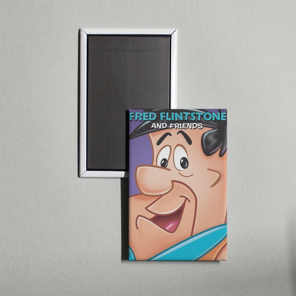 Fred Flintstone and Friends TV Show Fridge Magnet