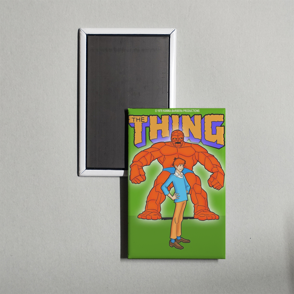 Fred and Barney Meet The Thing TV Show Fridge Magnet