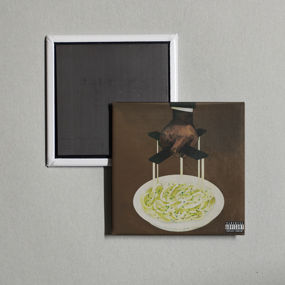 Freddie Gibbs - Alfredo Album Cover Fridge Magnet