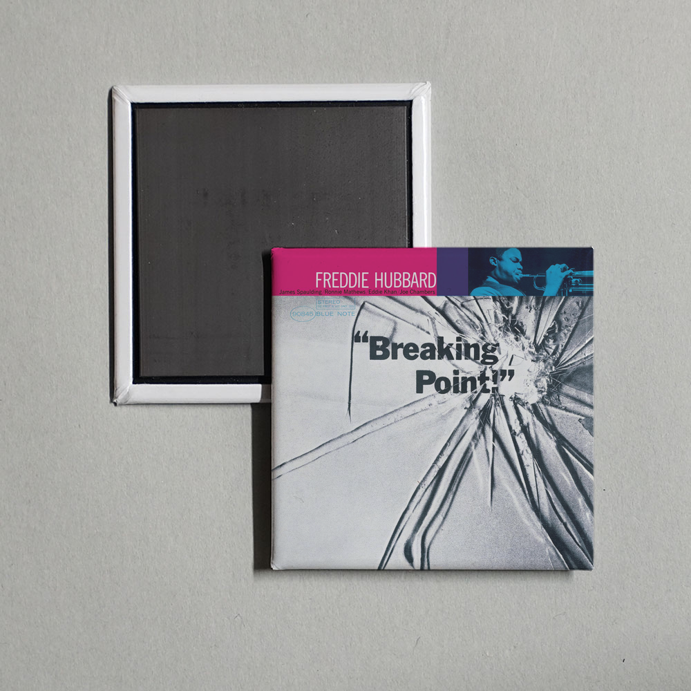 Freddie Hubbard - Breaking Point Album Cover Fridge Magnet
