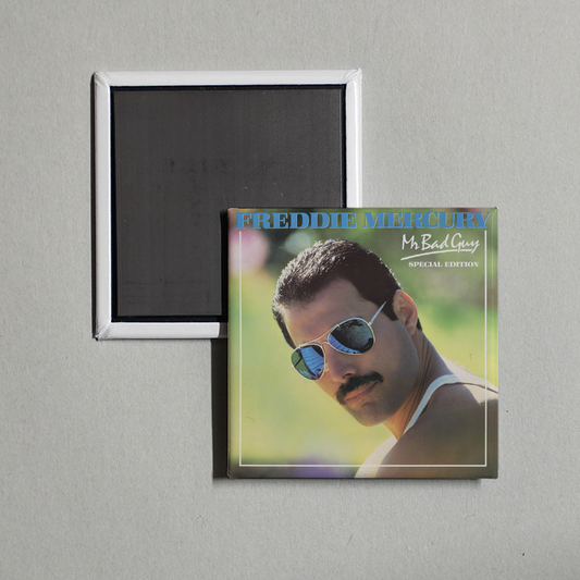 Freddie Mercury - Mr. Bad Guy (Special Edition) Album Cover Fridge Magnet