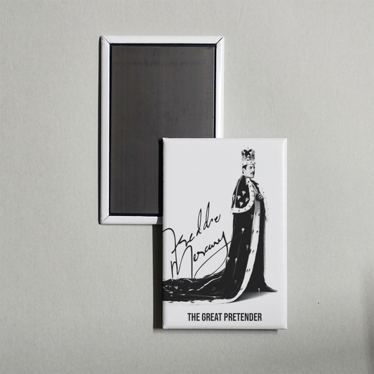 Freddie Mercury The Great Pretender Mini Movie Fridge Magnet