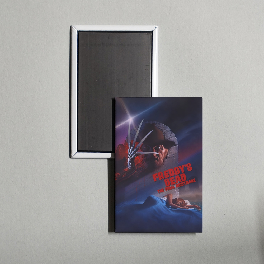 Freddy's Dead The Final Nightmare Mini Movie Fridge Magnet