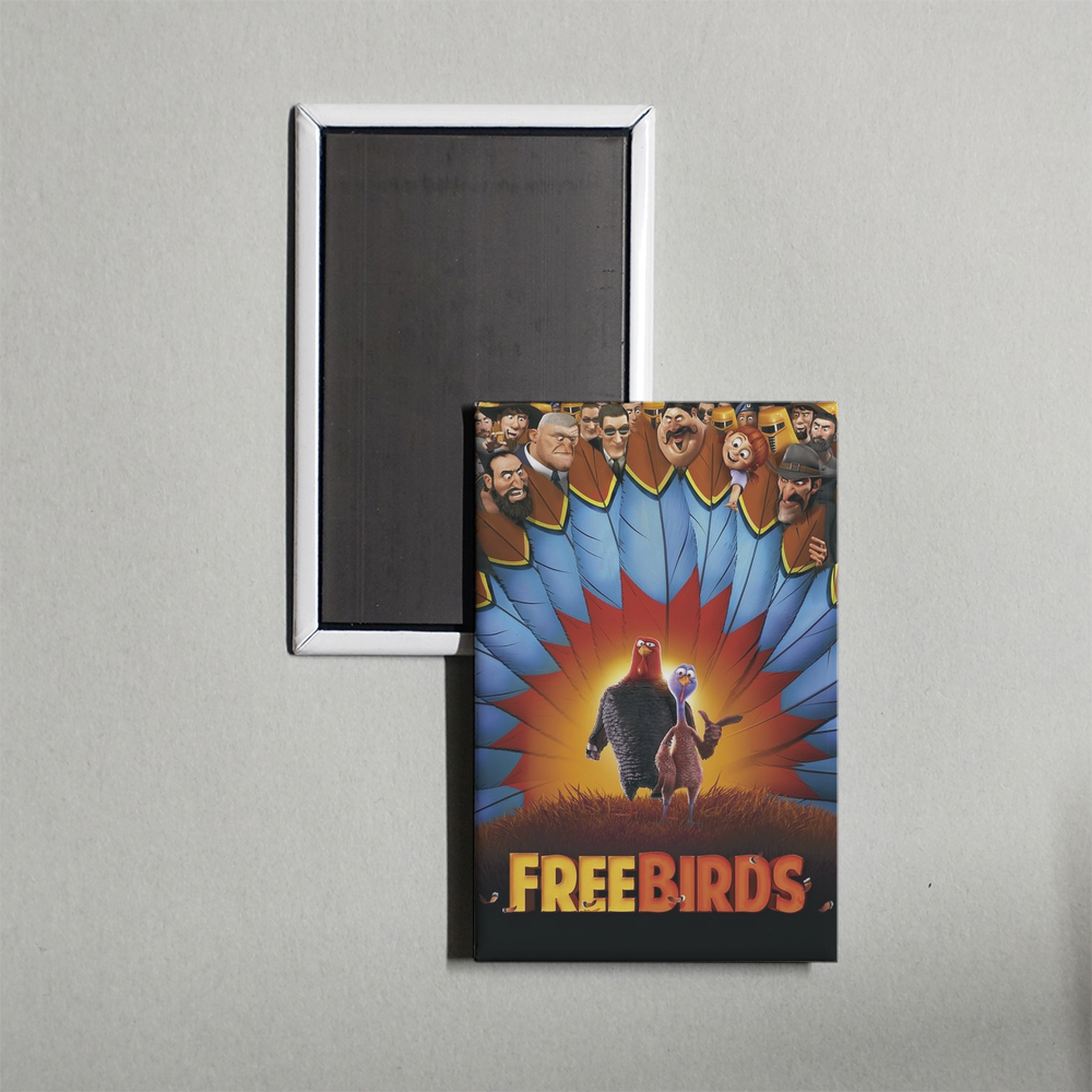Free Birds Mini Movie Fridge Magnet