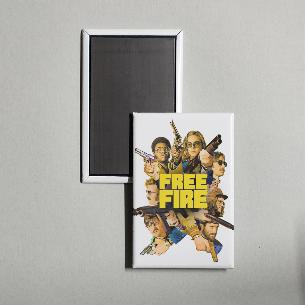 Free Fire Mini Movie Fridge Magnet