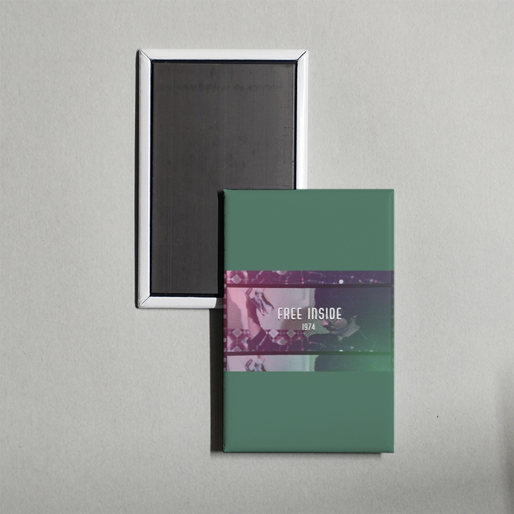 Free Inside Mini Movie Fridge Magnet