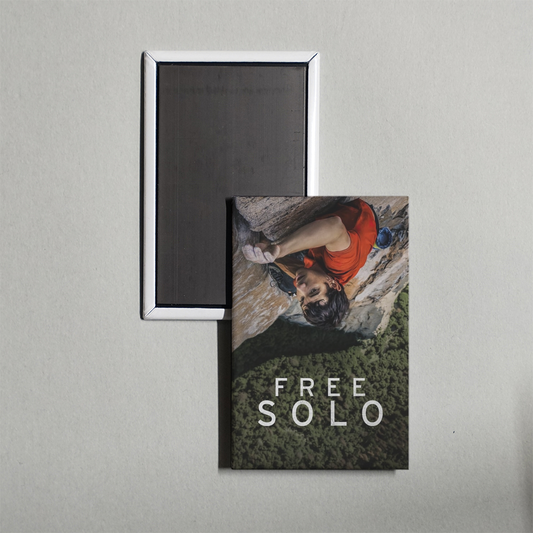 Free Solo Mini Movie Fridge Magnet