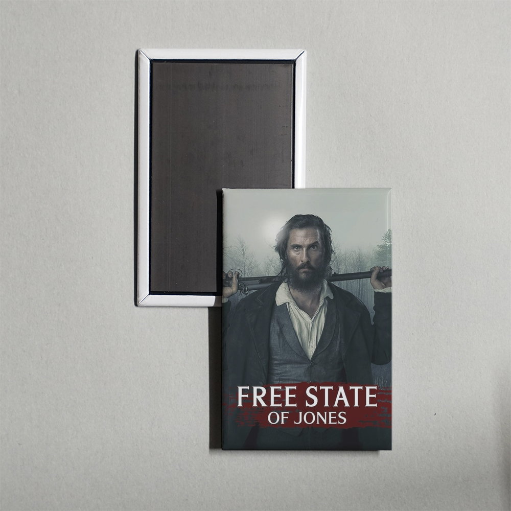 Free State of Jones Mini Movie Fridge Magnet
