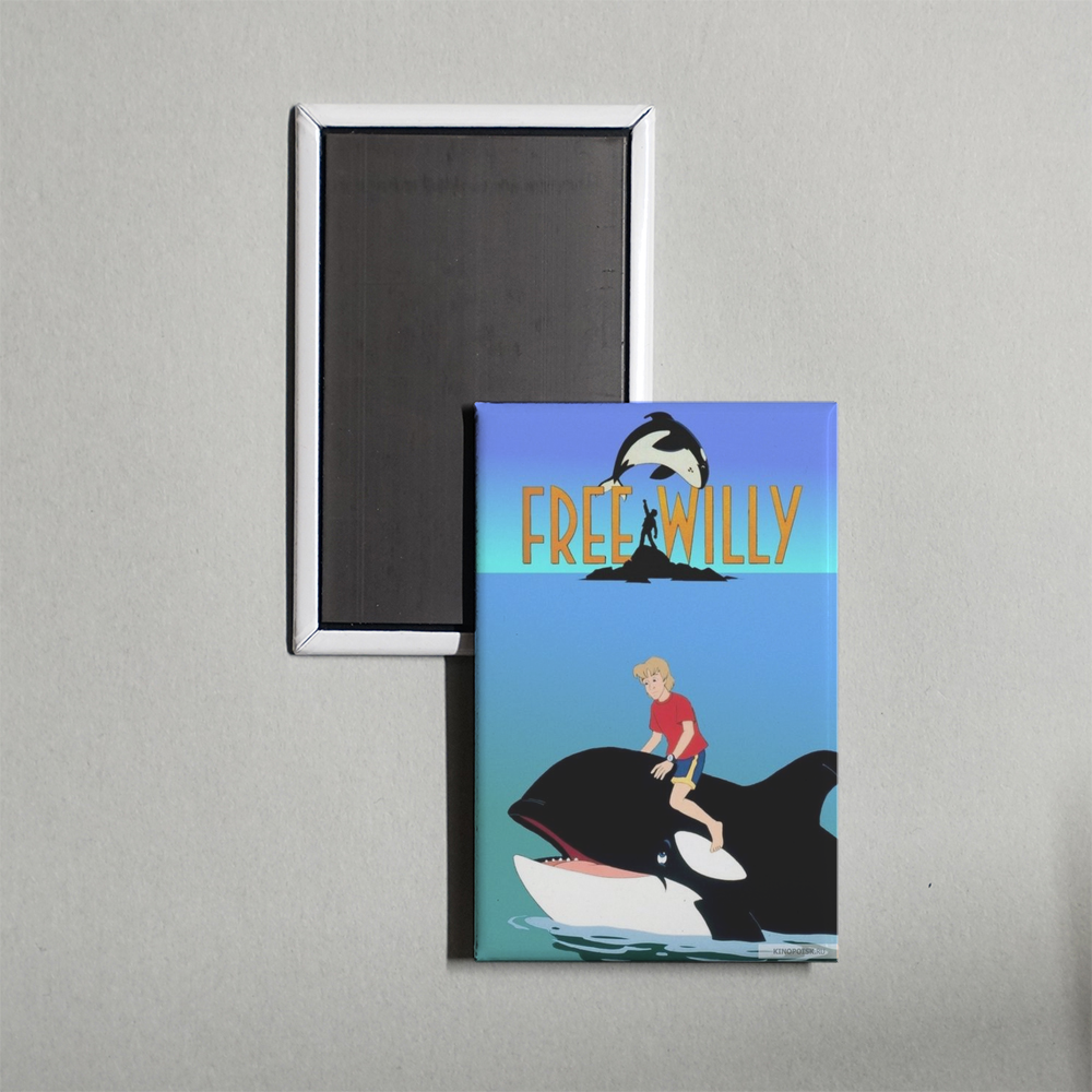 Free Willy TV Show Fridge Magnet