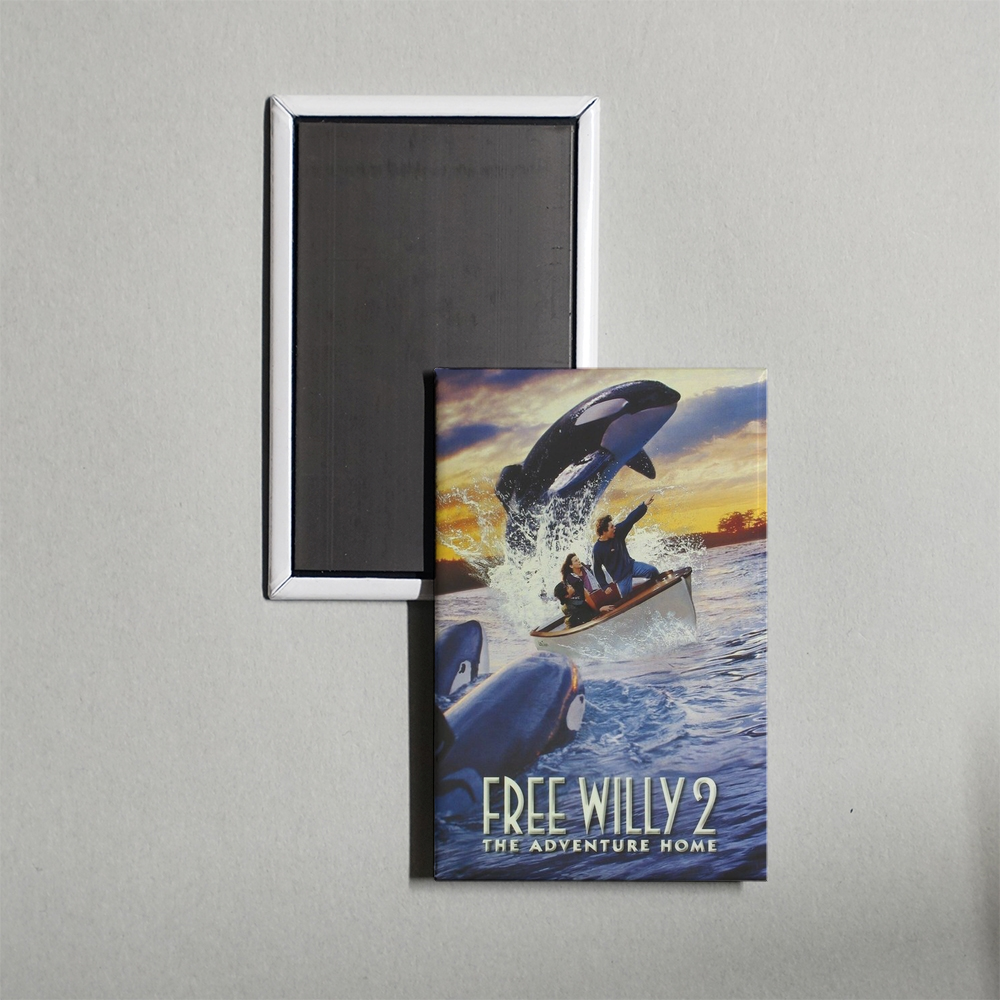 Free Willy 2 The Adventure Home Mini Movie Fridge Magnet