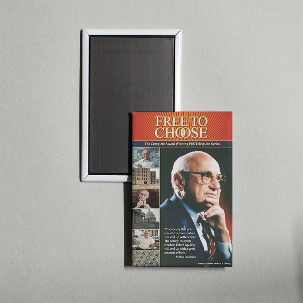 Free to Choose TV Show Fridge Magnet