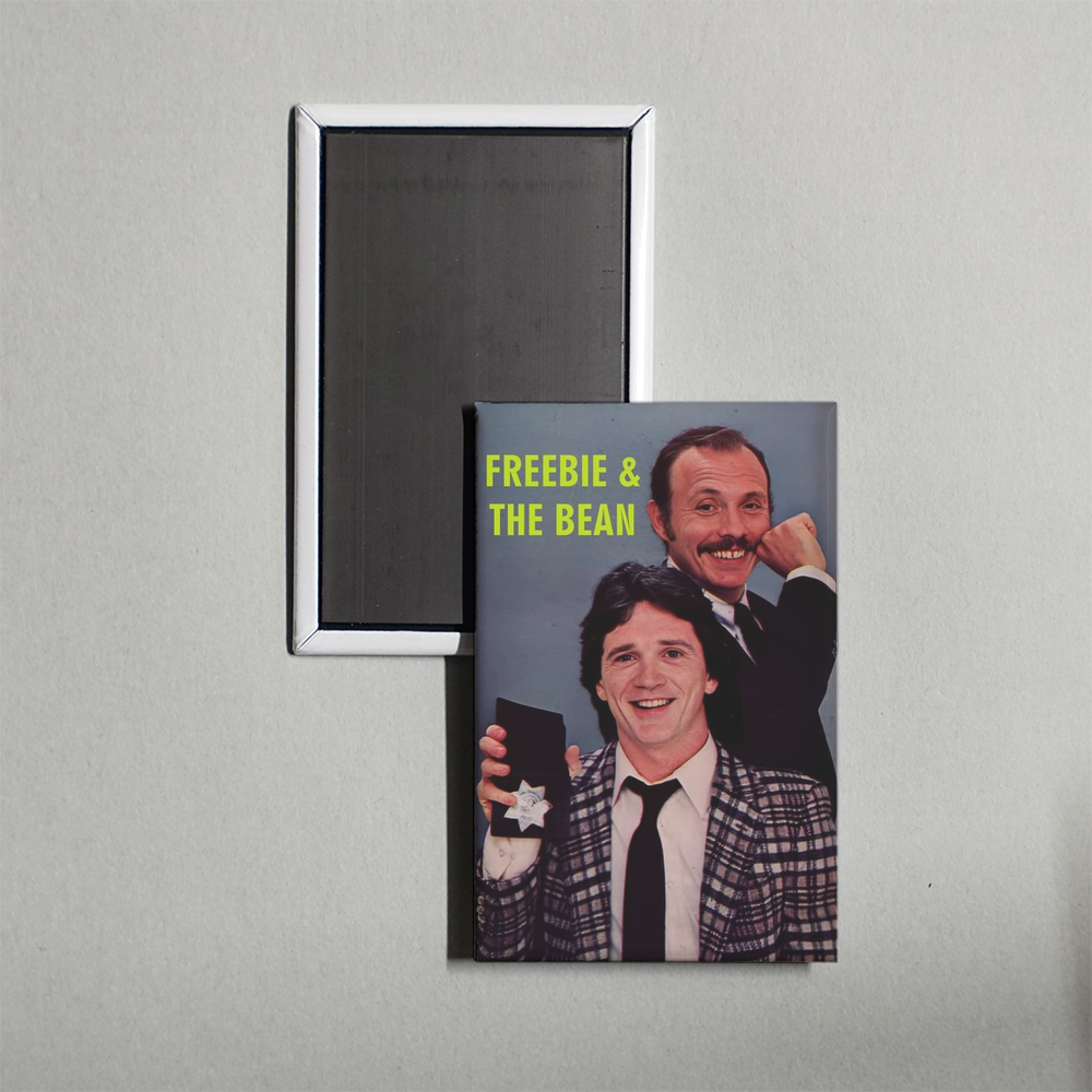Freebie and the Bean TV Show Fridge Magnet