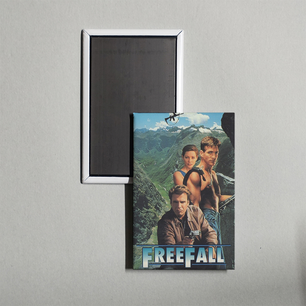 Freefall Mini Movie Fridge Magnet