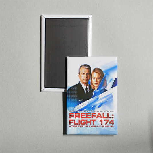 Freefall Flight 174 Mini Movie Fridge Magnet