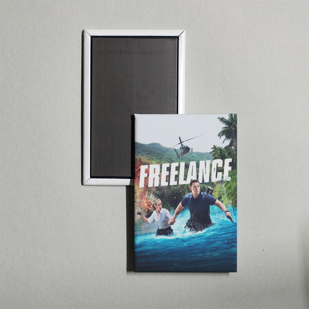 Freelance Mini Movie Fridge Magnet
