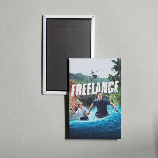Freelance Mini Movie Fridge Magnet