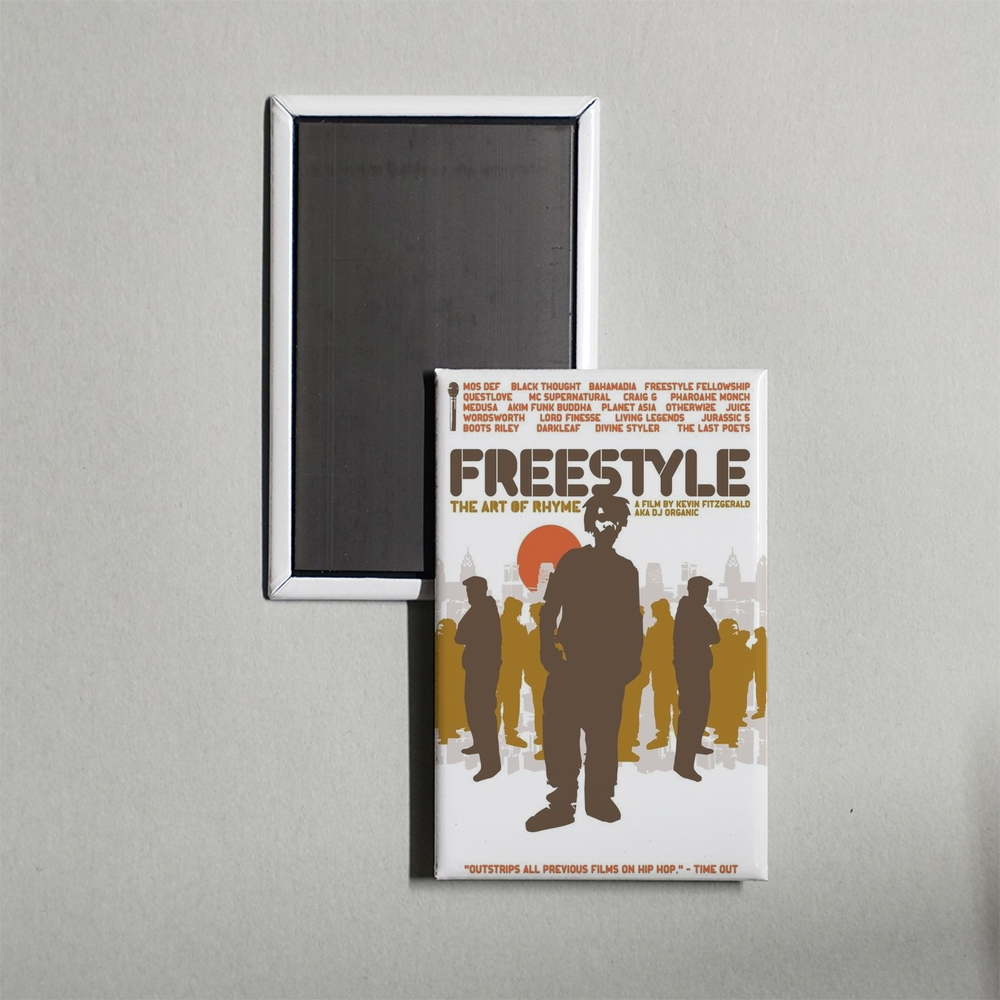 Freestyle The Art of Rhyme Mini Movie Fridge Magnet