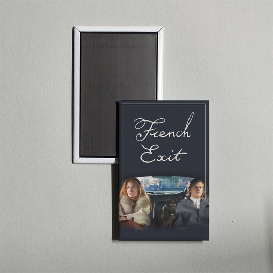 French Exit Mini Movie Fridge Magnet