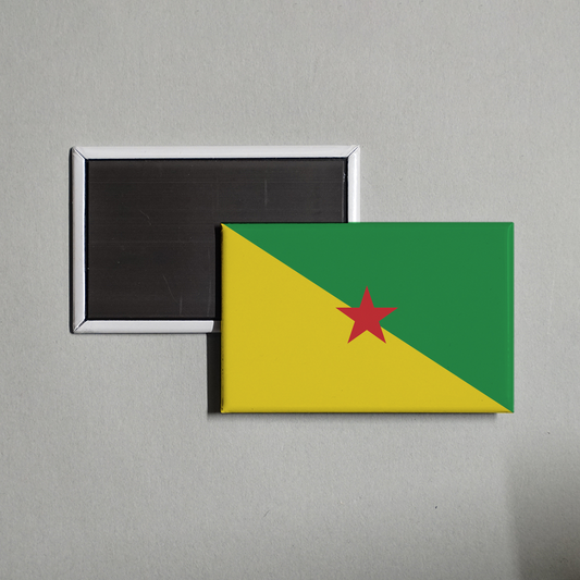 French Guiana Flag Fridge Magnet