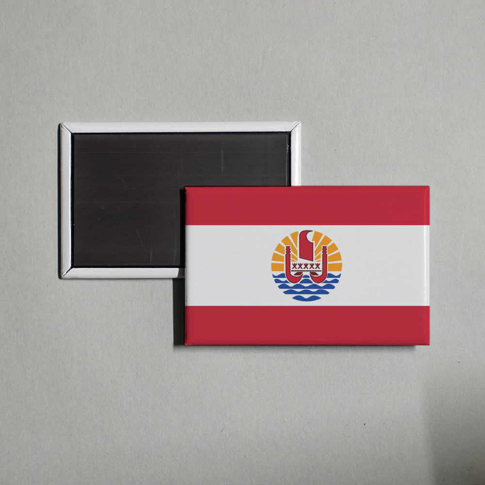 French Polynesia Flag Fridge Magnet