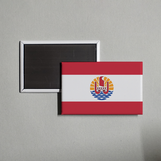 French Polynesia Flag Fridge Magnet