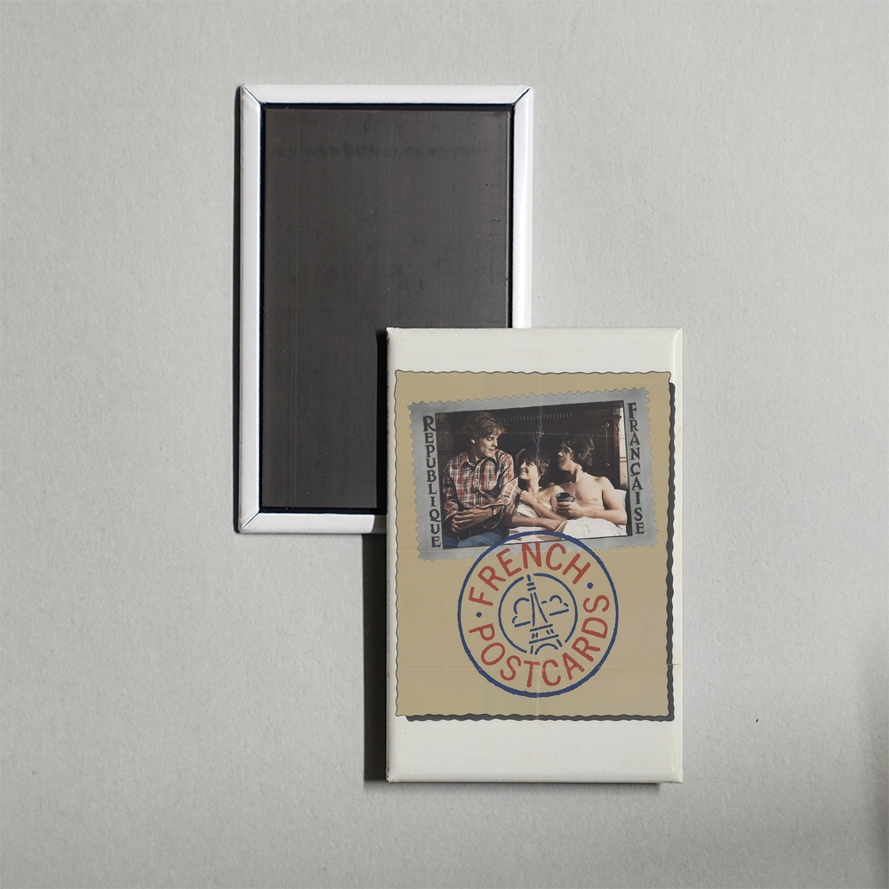 French Postcards Mini Movie Fridge Magnet