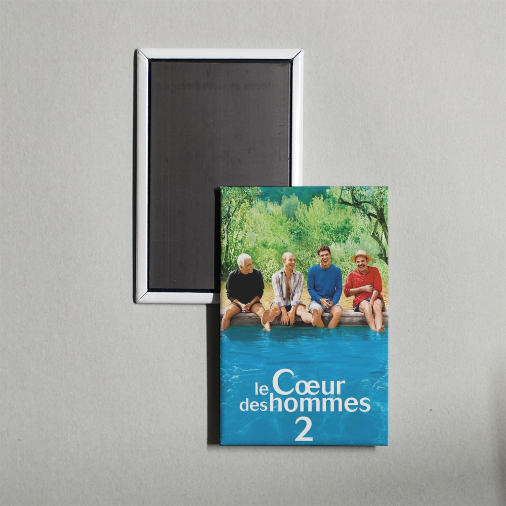 Frenchmen 2 Mini Movie Fridge Magnet