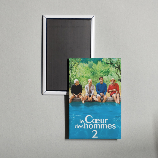 Frenchmen 2 Mini Movie Fridge Magnet