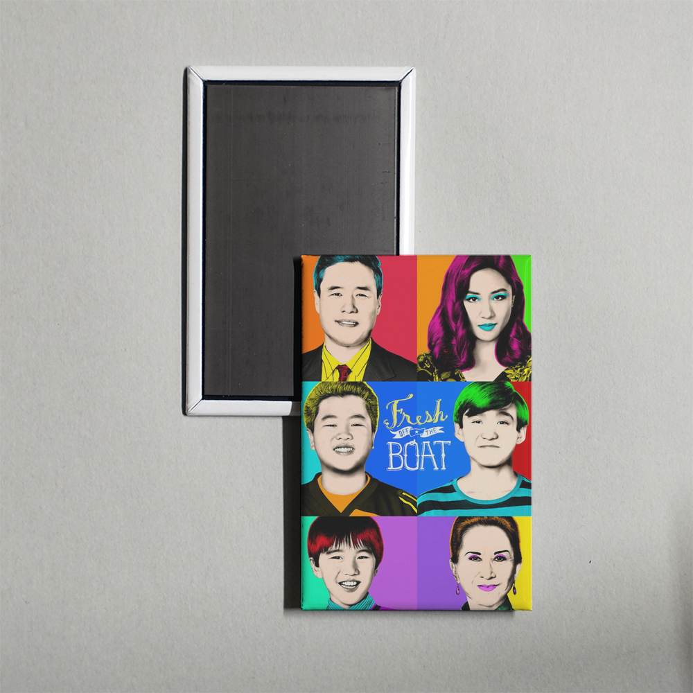 Fresh Off the Boat TV Show Fridge Magnet
