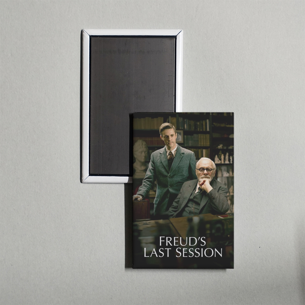 Freud's Last Session Mini Movie Fridge Magnet