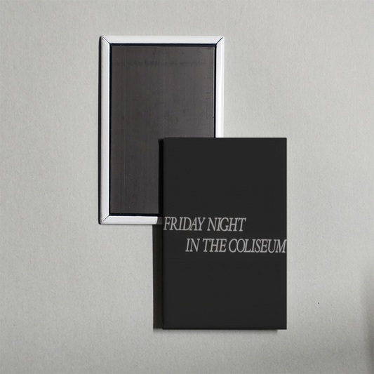Friday Night in the Coliseum Mini Movie Fridge Magnet