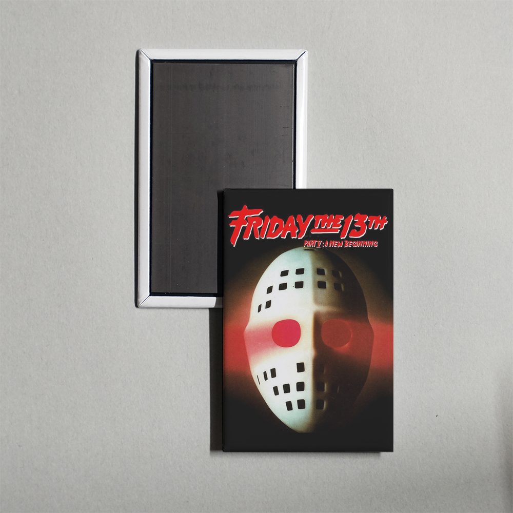 Friday The 13th Part 5 A New Beginning B Mini Movie Fridge Magnet