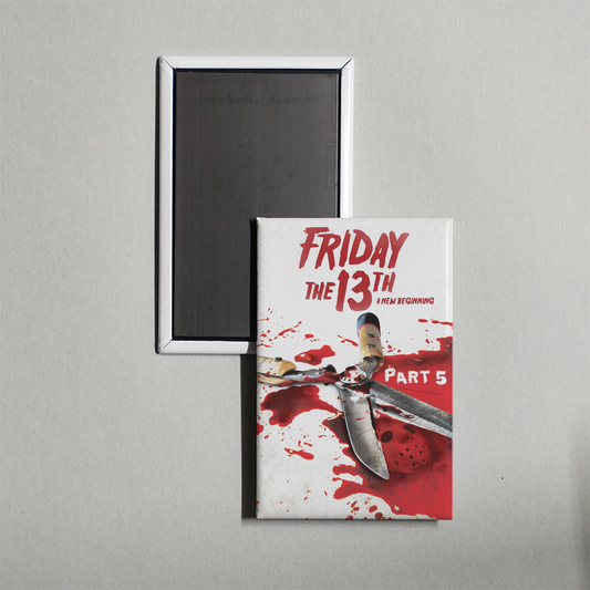 Friday The 13th Part 5 A New Beginning C Mini Movie Fridge Magnet