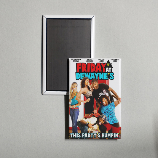 Friday at Dewayne's Mini Movie Fridge Magnet