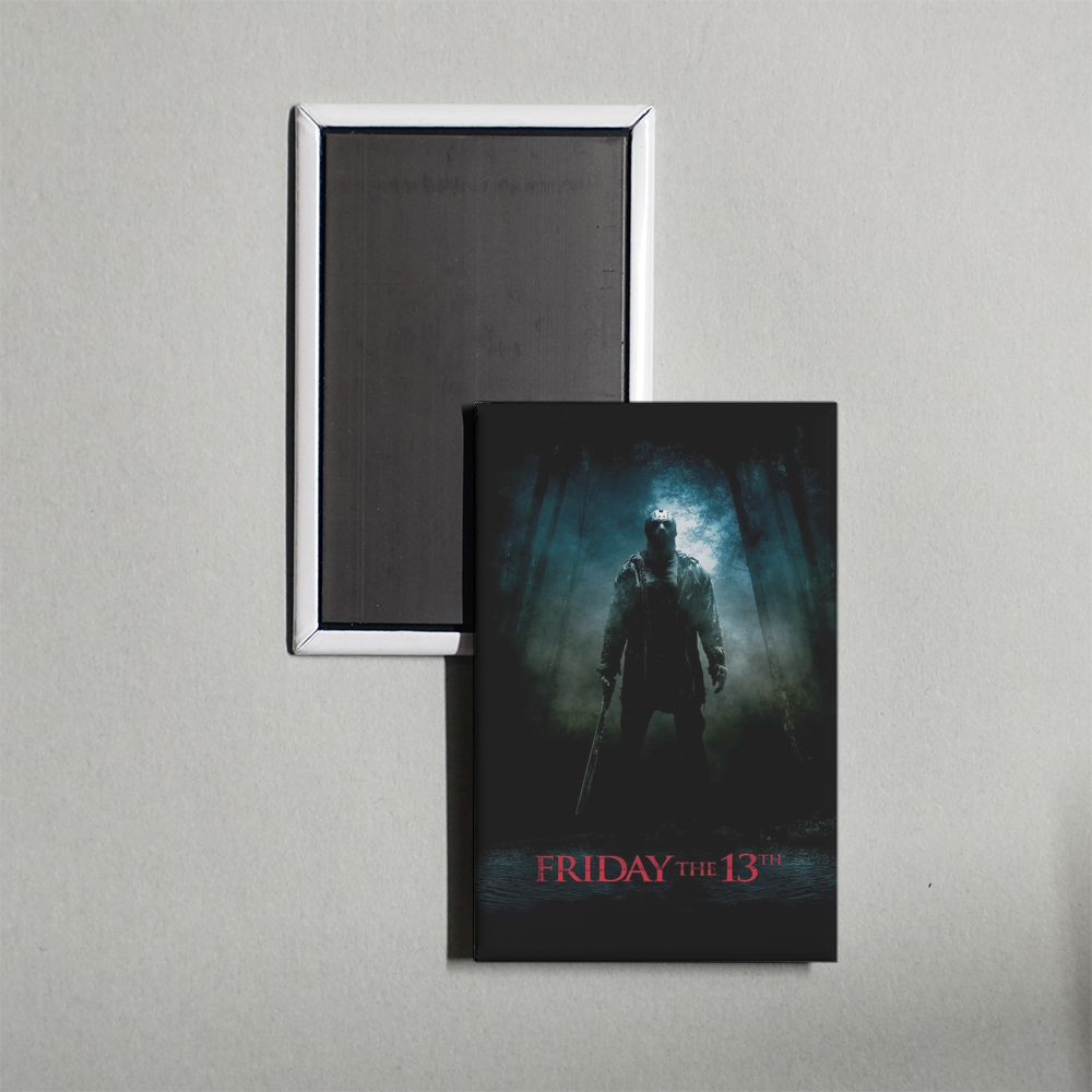 Friday the 13th Mini Movie Fridge Magnet