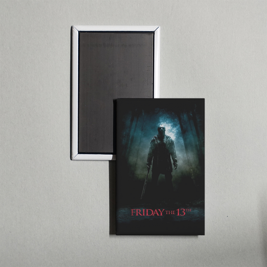 Friday the 13th Mini Movie Fridge Magnet