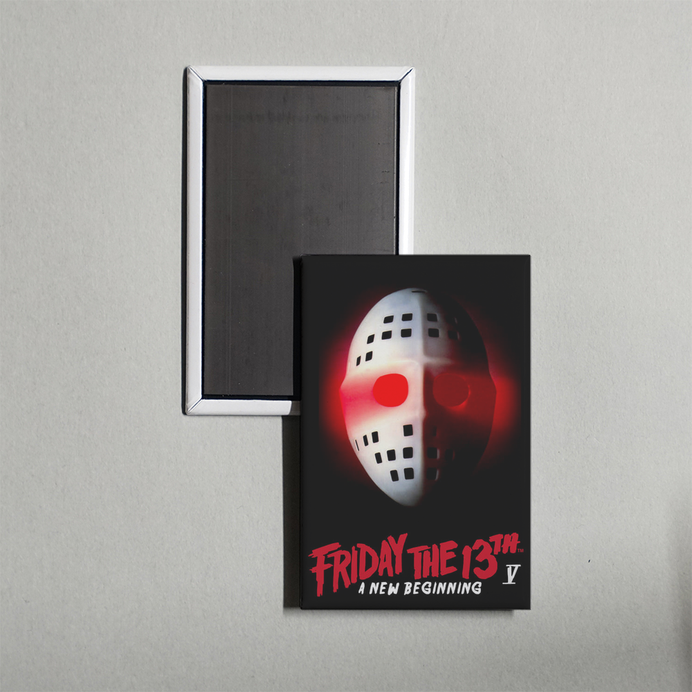 Friday the 13th A New Beginning Mini Movie Fridge Magnet