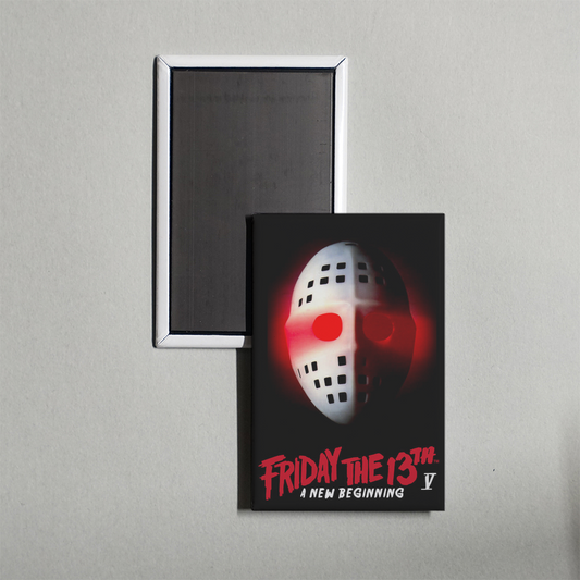 Friday the 13th A New Beginning Mini Movie Fridge Magnet