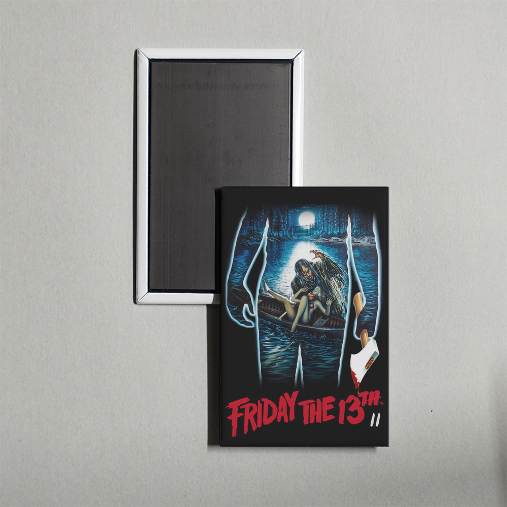 Friday the 13th Part 2 Mini Movie Fridge Magnet