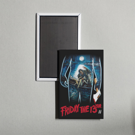 Friday the 13th Part 2 Mini Movie Fridge Magnet