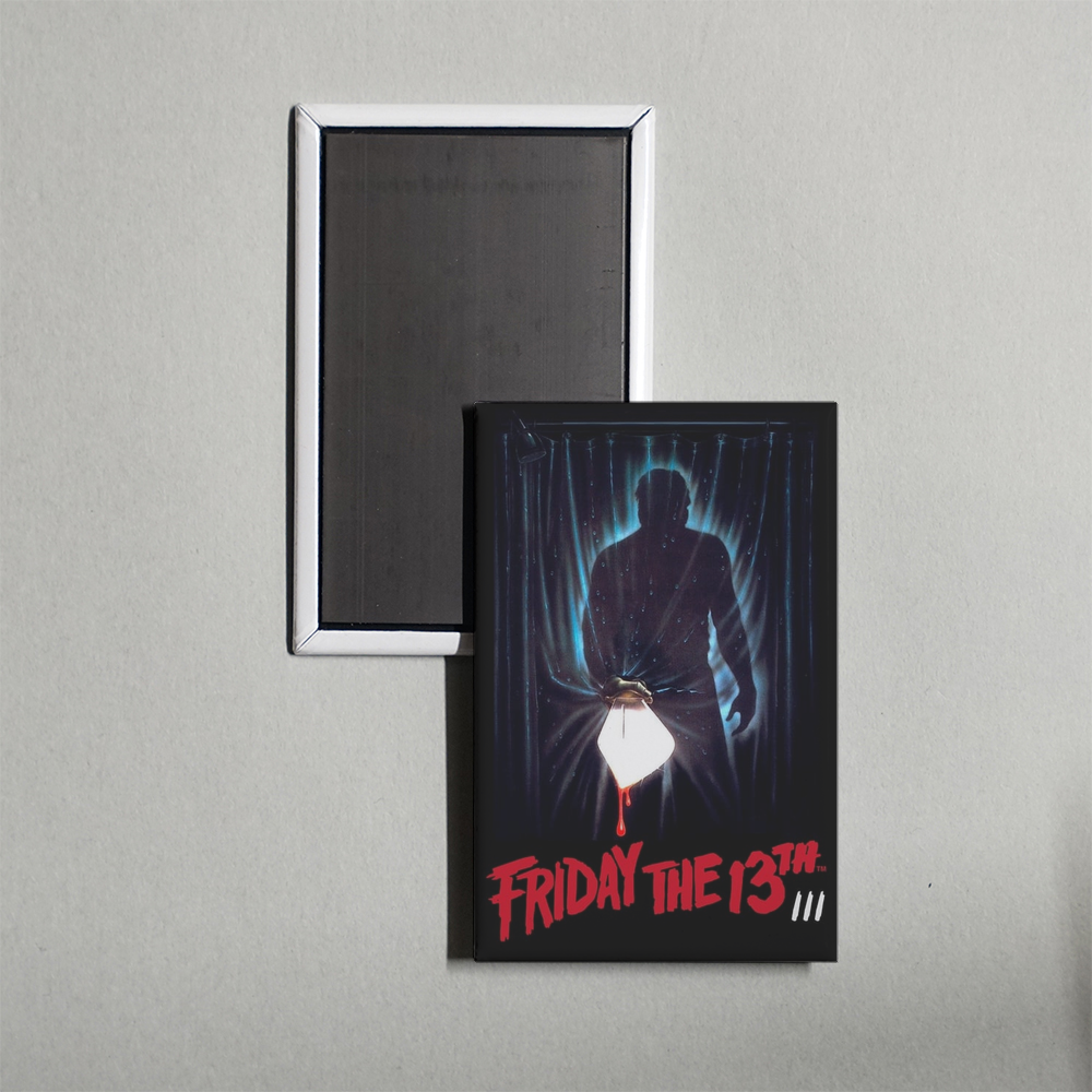 Friday the 13th Part III Mini Movie Fridge Magnet