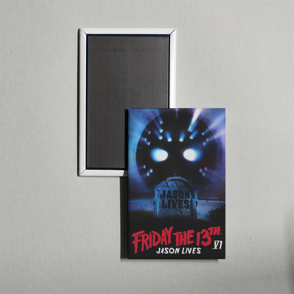 Friday the 13th Part VI Jason Lives Mini Movie Fridge Magnet