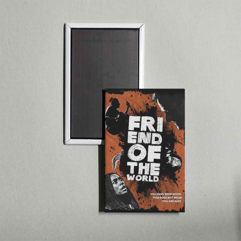 Friend of the World Mini Movie Fridge Magnet